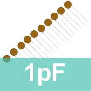1pF Seramik Kondansatör  - Mercimek Kapasitör