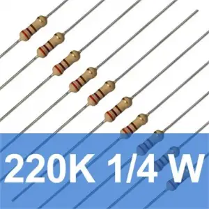 220K 1/4W Direnç