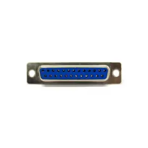 25 Pin Dişi D-Sub Konnektör Lehim Tip