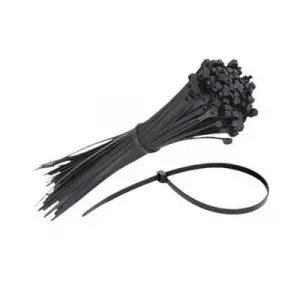 2.5x150mm Kablo Bağı Siyah Cırt Kelepçe 100 Adet