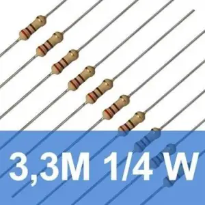 3.3M 1/4W Direnç