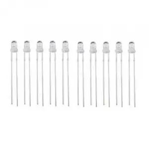 3mm Şeffaf Beyaz LED