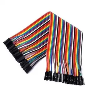 40 Pin Ayrılabilen Jumper Kablo Dişi Dişi (20cm) Dupont Kablo
