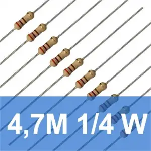 4.7M 1/4W Direnç