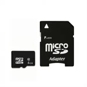 4GB Micro SD Kart - (Adaptör Dahil)