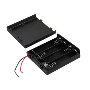 4xAA Kutulu Switchli Pil Yuvası