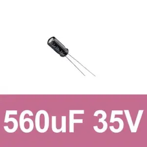 560uF 35V Elektrolitik Kondansatör