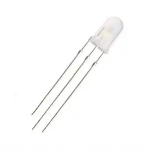 5mm Şeffaf RGB LED Katot 3 Pin