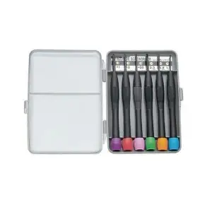 6 Parça Saatçi Tornavida Seti 3 Yıldız 3 Düz