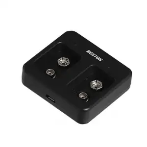 9V Pil Şarj Aleti 2li