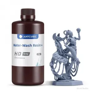 Anycubic Water-Wash Resin+ Hd Gray (Hd Gri)