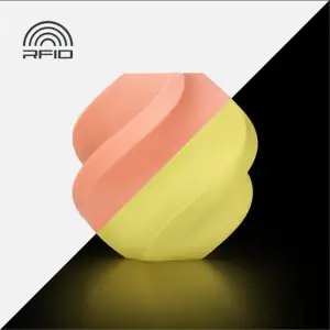 Bambu Lab Pla Glow - Orange (With Spool)