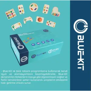 Blue-Kit Makey Makey Proje Uygulama Kiti