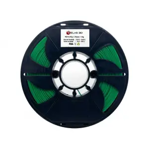 Elas 1.75mm Yeşil PET-G PLUS Filament 1Kg