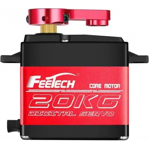 Feetech FT5320M 20kg Servo Motor Metal Dişli Yüksek Gerilim Torklu