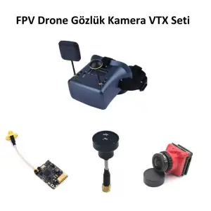 FPV Drone Gözlük Kamera VTX Seti