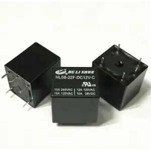 Helishun HLS8-22F-DC12V-C 12V 15A 5 Pinli