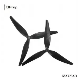 HQ MacroQuad Prop 12X7.5X3 3 Bıçaklı 1CW+1CCW Drone Pervanesi