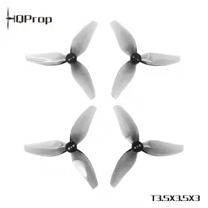 HQProp T3.5X3.5X3 Gri Poly Carbon 1.5MM 2CW+2CCW Drone Pervanesi