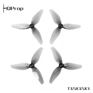 HQProp T3.5X3.5X3 Gri Poly Carbon 1.5MM 2CW+2CCW Drone Pervanesi