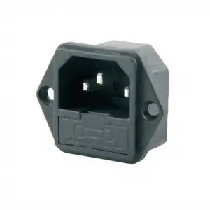 IC-213 Power Soket Erkek Fuseli Kulaklı