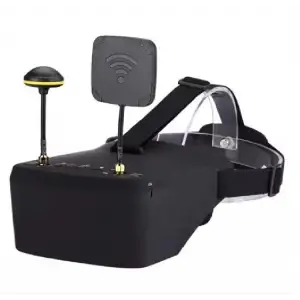 LS-800D FPV Gözlük 5.8G 40CH 5 inç 4.3 inç HD DVR Video Gözlük Seti