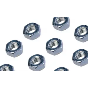 M3 Çelik Somun Beyaz - DIN934