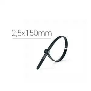 Plastik Kelepçe 2,5x150mm 100 Adet