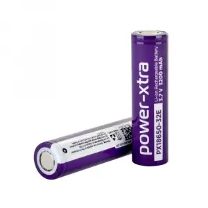 Power-Xtra PX18650-32E - 3.7V 3200 Mah Li-ion Pil