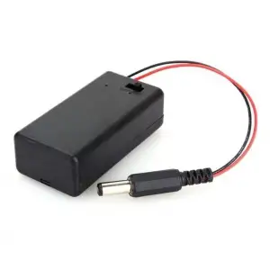 SBH-9V Pil Yuvası Kapaklı 2.1mm Jak Girişli