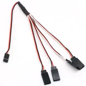 Servo Uzatma Kablosu 30cm Y Tipi 4in1 - Dişi/erkek