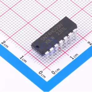 SN74HC00N DIP14 Quad 2-Girişli NAND Kapısı Lojik Entegre