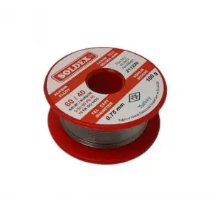 Soldex 100g 0,75mm Lehim Teli (%60 Kalay / %40 Kurşun)
