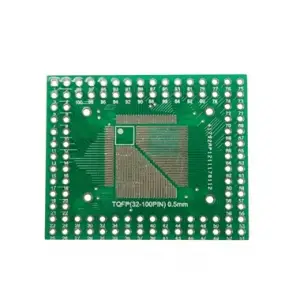 TQFP 32/44/64/80/100 Pin SMD to DIP Çevirici PCB Kart