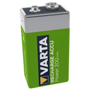 Varta 9V Pil 200mAh Şarjlı