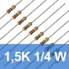 1.5K 1/4W Direnç