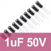 1uF 50V Elektrolitik Kondansatör