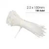 2.5x150mm Kablo Bağı - Plastik Cırt Kelepçe 100 Adet