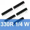 330R 8+1 Sıra Direnç (5 Adet) 330 Ohm