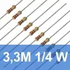 3.3M 1/4W Direnç