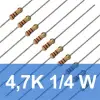 4.7K 1/4W Direnç