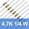 4.7K 1/4W Direnç