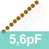 5.6pF Seramik Kondansatör - Mercimek Kapasitör