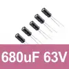 680uF 63V Elektrolitik Kondansatör