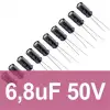 6.8uF 50V Elektrolitik Kondansatör