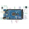 Arduino Mega 2560 R3 (Orjinal - ATmega2560 Chip) USB Kablo Hediye