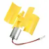 Dikey Eksenli Rüzgar Türbini - DIY DC Motor Türbin