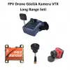 FPV Drone Gözlük Kamera VTX Long Range Seti