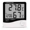 HTC-1 Dijital Termometre Saat Nem ve Sıcaklık Ölçe
