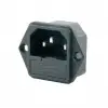 IC-213 Power Soket Erkek Fuseli Kulaklı